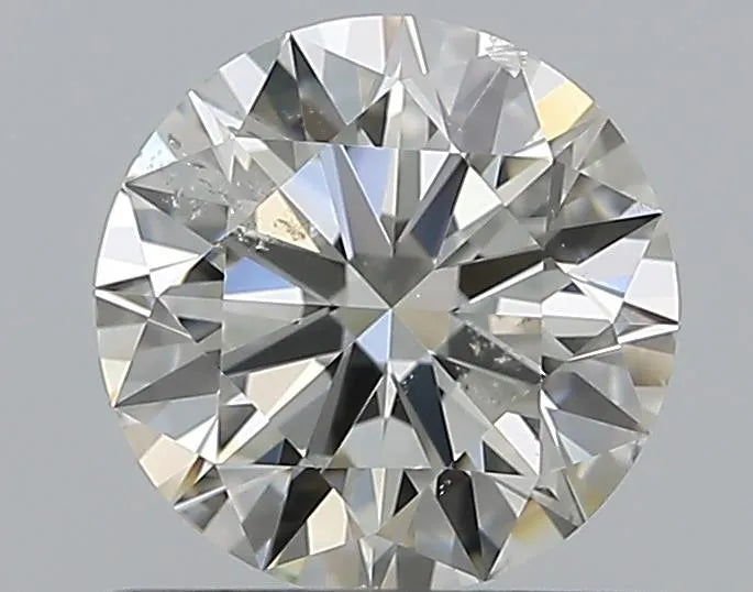 0.86ct Round Natural Diamond (Colour F, Clarity VS2, Cut EX, EGL Certified)