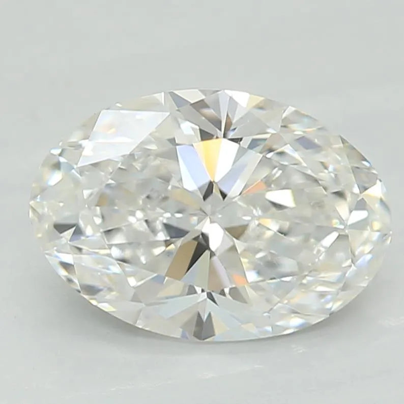 0.87ct Oval Lab Grown Diamond (Colour E, Clarity VS1, IGI Certified)