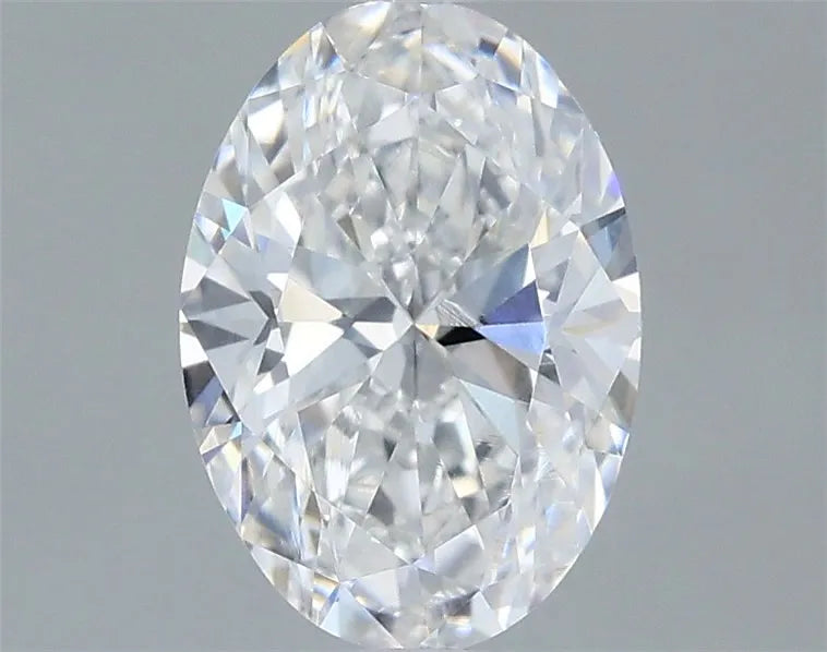 0.87ct Oval Lab Grown Diamond (Colour E, Clarity VVS2, IGI Certified)