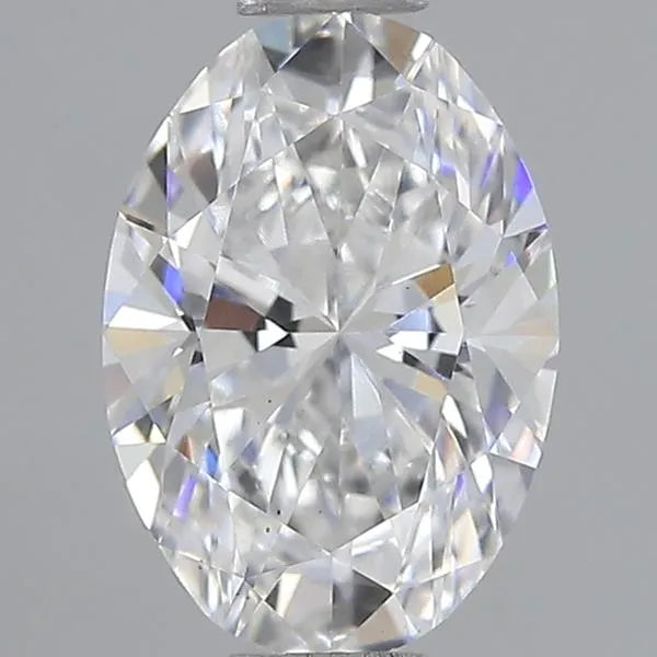 0.88ct Oval Lab Grown Diamond (Colour E, Clarity VS2, IGI Certified)