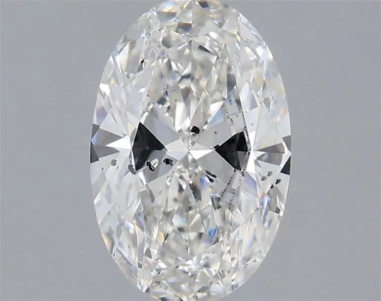 0.88ct Oval Lab Grown Diamond (Colour F, Clarity SI2, IGI Certified)