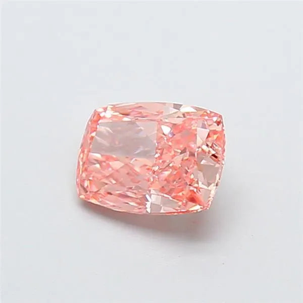 0.89ct Cushion modified Lab Grown Diamond (Colour Fancy Vivid Pink, Clarity VVS2, IGI Certified)