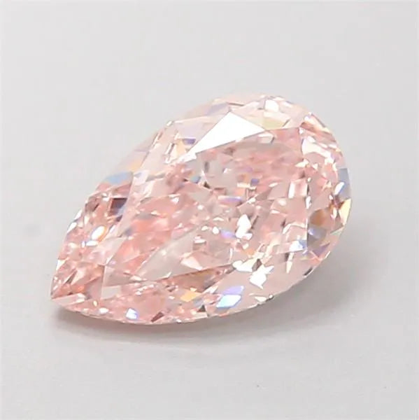 0.89ct Pear Lab Grown Diamond (Colour Fancy Intense Pink, Clarity VVS2, IGI Certified)