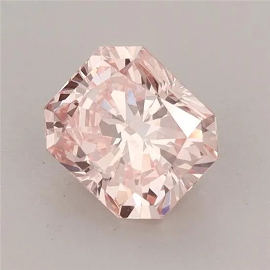 0.90ct Cushion brilliant Lab Grown Diamond (Colour Fancy Intense Pink, Clarity VS2, IGI Certified)
