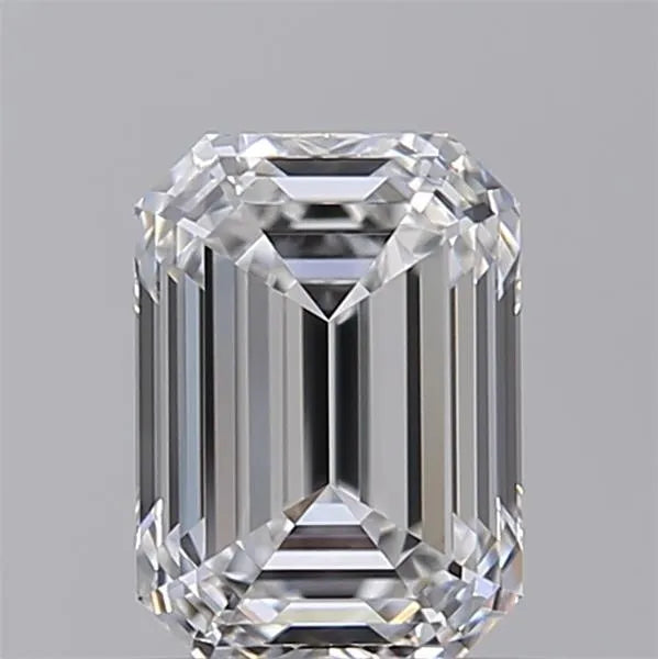 0.90ct Emerald Lab Grown Diamond (Colour E, Clarity IF, IGI Certified)