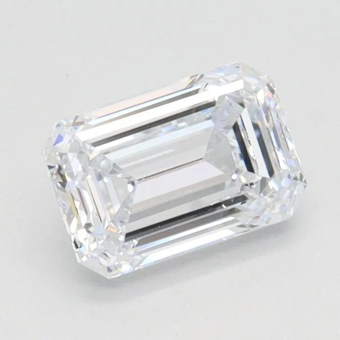 0.90ct Emerald Lab Grown Diamond (Colour F, Clarity VS1, IGI Certified)