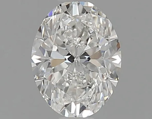 0.90ct Oval Natural Diamond (Colour F, Clarity VVS2, GIA Certified)