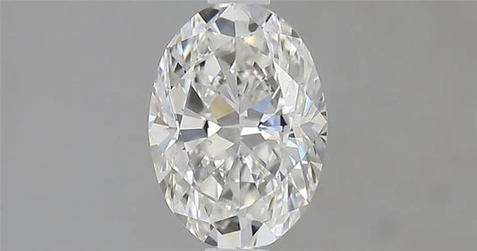 0.90ct Oval Natural Diamond (Colour G, Clarity VVS2, GIA Certified)