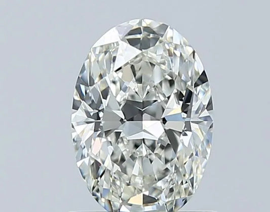 0.90ct Oval Natural Diamond (Colour I, Clarity VVS1, Cut EX, GIA Certified)