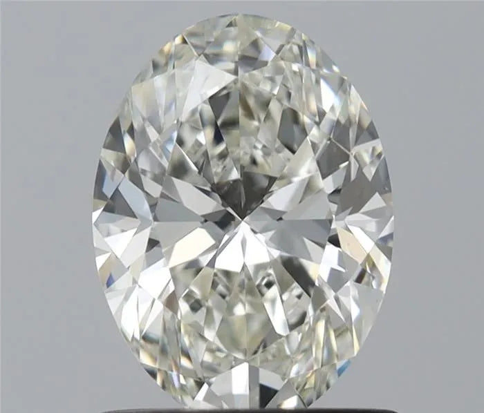 0.90ct Oval Natural Diamond (Colour J, Clarity VS2, Cut VG, IGI Certified)