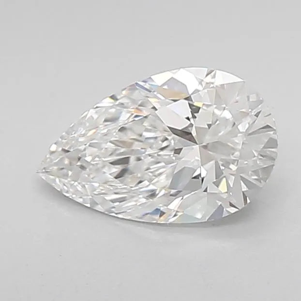 0.90ct Pear Lab Grown Diamond (Colour D, Clarity IF, Cut EX, IGI Certified)