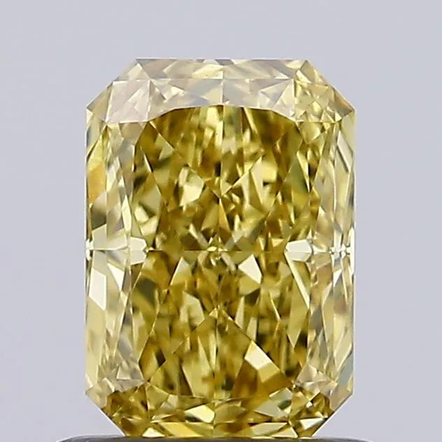 0.90ct Radiant Lab Grown Diamond (Colour Fancy Intense Yellow, Clarity VVS2, IGI Certified)