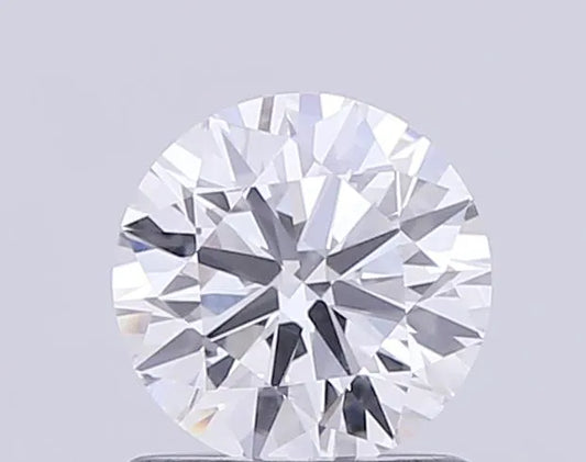 0.90ct Round Lab Grown Diamond (Colour D, Clarity VVS1, Cut ID, IGI Certified)