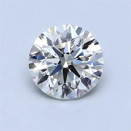 0.90ct Round Natural Diamond (Colour F, Clarity VS2, Cut EX, EGL Certified)