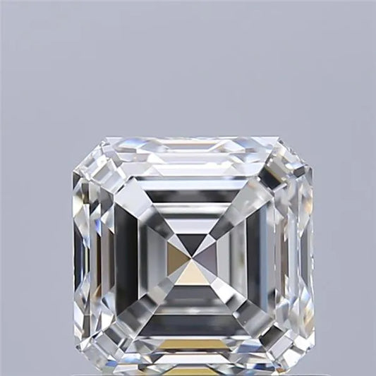 0.91ct Asscher Natural Diamond (Colour F, Clarity VVS1, GIA Certified)