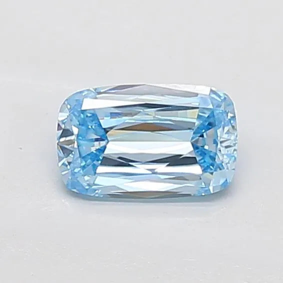 0.91ct Cushion modified Lab Grown Diamond (Colour Fancy Vivid Blue, Clarity VVS2, IGI Certified)