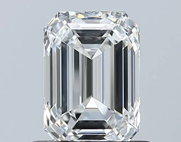 0.91ct Emerald Natural Diamond (Colour D, Clarity VS1, Cut EX, GIA Certified)
