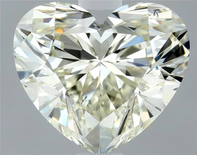 0.91ct Heart Natural Diamond (Colour M, Clarity SI1, Cut EX, GIA Certified)