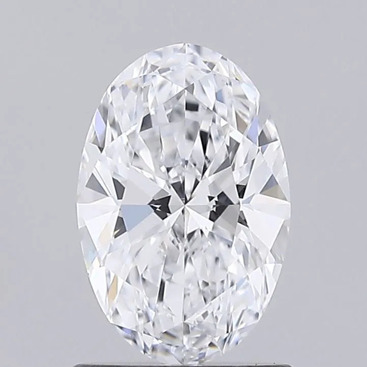 0.91ct Oval Lab Grown Diamond (Colour D, Clarity VS1, IGI Certified)