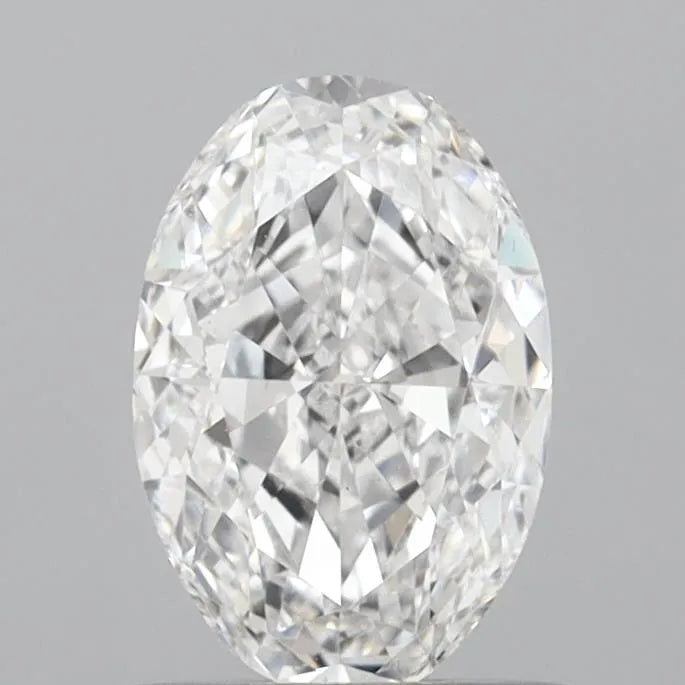 0.91ct Oval Lab Grown Diamond (Colour D, Clarity VS1, IGI Certified)