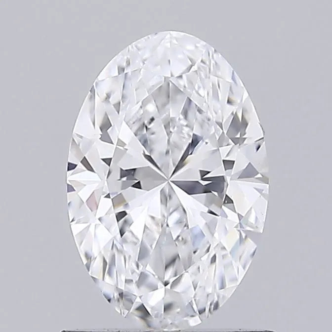 0.91ct Oval Lab Grown Diamond (Colour D, Clarity VVS2, IGI Certified)