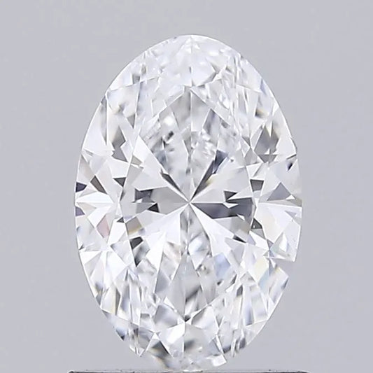 0.91ct Oval Lab Grown Diamond (Colour D, Clarity VVS2, IGI Certified)