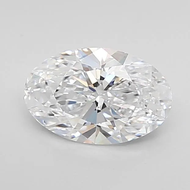 0.91ct Oval Lab Grown Diamond (Colour D, Clarity VVS2, IGI Certified)