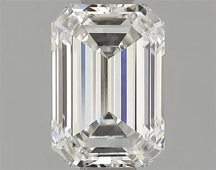 0.92ct Emerald Lab Grown Diamond (Colour F, Clarity SI1, IGI Certified)