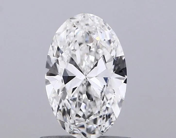 0.92ct Oval Lab Grown Diamond (Colour F, Clarity VVS2, IGI Certified)
