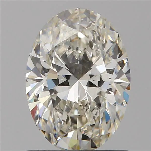 0.92ct Oval Natural Diamond (Colour J, Clarity VVS2, GIA Certified)