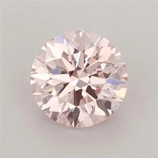 0.92ct Round Lab Grown Diamond (Colour Fancy Intense Pink, Clarity VS2, Cut ID, IGI Certified)