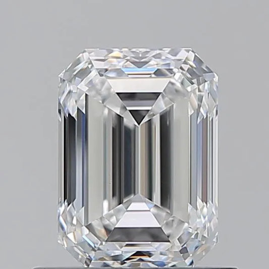 0.93ct Emerald Natural Diamond (Colour E, Clarity VVS2, GIA Certified)