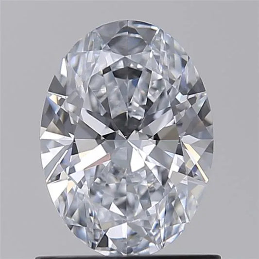 0.93ct Oval Lab Grown Diamond (Colour F, Clarity VS2, IGI Certified)