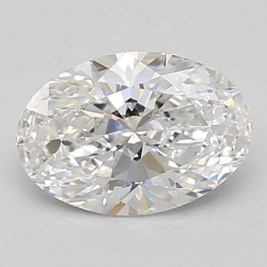 0.94ct Oval Lab Grown Diamond (Colour D, Clarity IF, Cut EX, IGI Certified)