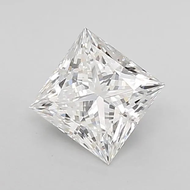 0.94ct Princess Lab Grown Diamond (Colour D, Clarity IF, Cut EX, IGI Certified)