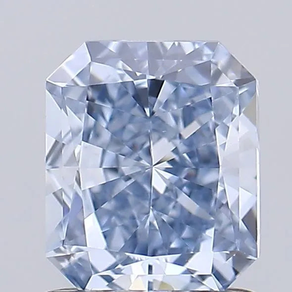 0.94ct Radiant Lab Grown Diamond (Colour Fancy Intense Blue, Clarity VVS2, IGI Certified)