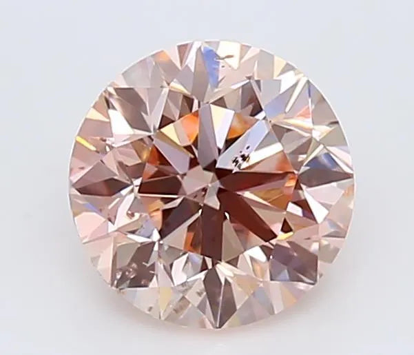 0.94ct Round Lab Grown Diamond (Colour Fancy Intense Pink, Clarity SI1, Cut EX, IGI Certified)
