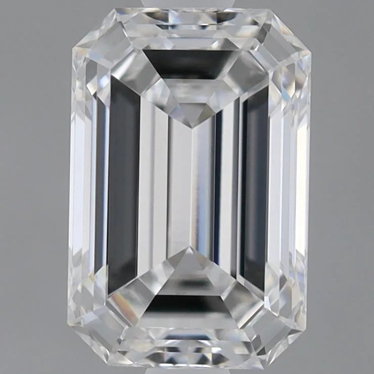 0.95ct Emerald Lab Grown Diamond (Colour D, Clarity VVS2, IGI Certified)