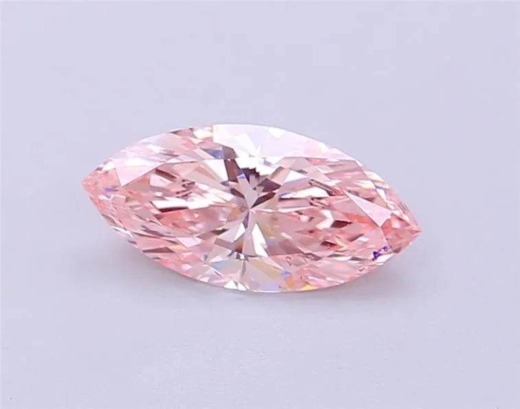 0.95ct Marquise Lab Grown Diamond (Colour Fancy Intense Pink, Clarity VS1, IGI Certified)