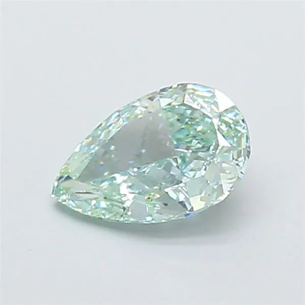 0.95ct Pear Lab Grown Diamond (Colour Fancy Intense Green, Clarity SI1, IGI Certified)