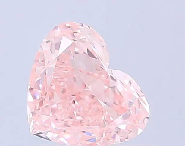 0.96ct Heart Lab Grown Diamond (Colour Fancy Intense Pink, Clarity VS1, IGI Certified)
