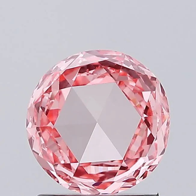 0.96ct Rose Lab Grown Diamond (Colour Fancy Vivid Pink, Clarity VS1, IGI Certified)
