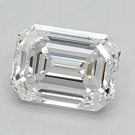 0.97ct Emerald Lab Grown Diamond (Colour E, Clarity VVS2, IGI Certified)