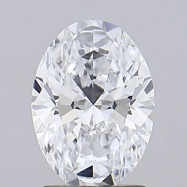 0.97ct Oval Lab Grown Diamond (Colour E, Clarity VVS1, IGI Certified)