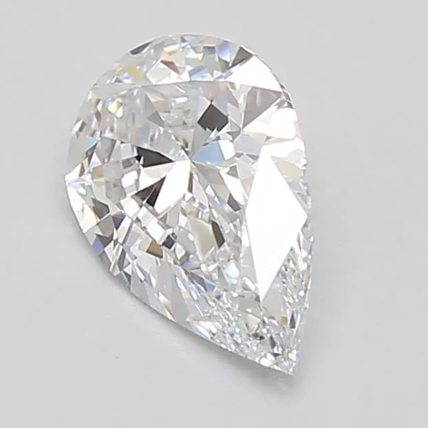 0.97ct Pear Lab Grown Diamond (Colour D, Clarity VVS2, Cut VG, IGI Certified)