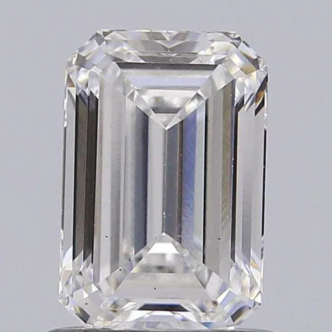 0.99ct Emerald Lab Grown Diamond (Colour D, Clarity VS1, IGI Certified)