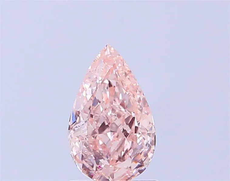 0.99ct Pear Lab Grown Diamond (Colour Fancy Intense Pink, Clarity VVS2, IGI Certified)