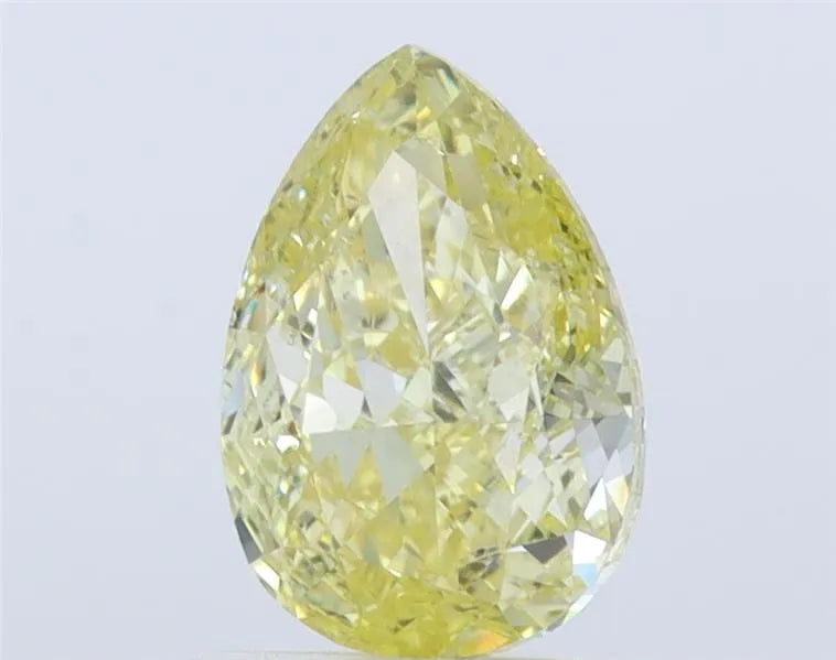 0.99ct Pear Lab Grown Diamond (Colour Fancy Intense Yellow, Clarity VS2, IGI Certified)