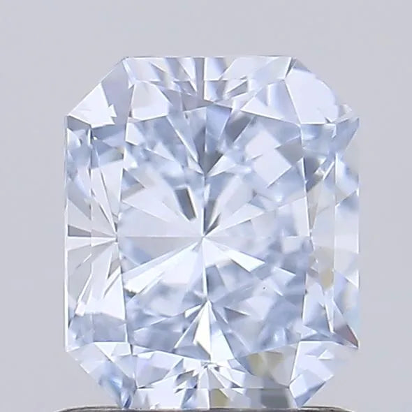 0.99ct Radiant Lab Grown Diamond (Colour Fancy Light Blue, Clarity VVS2, IGI Certified)