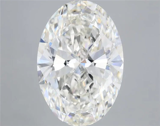 6.08ct Oval Lab Grown Diamond (Colour G, Clarity VS1, IGI Certified)